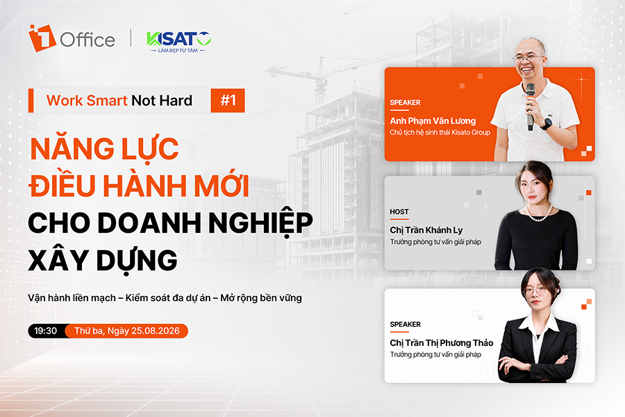 Năng lực điều hành mới cho doanh nghiệp Xây dựng