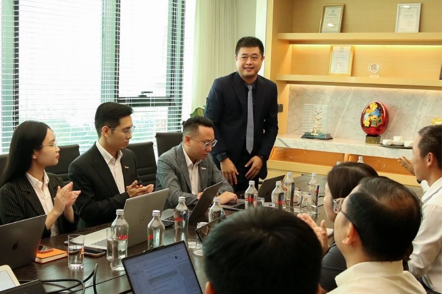 ban dự án 1Office phát biểu