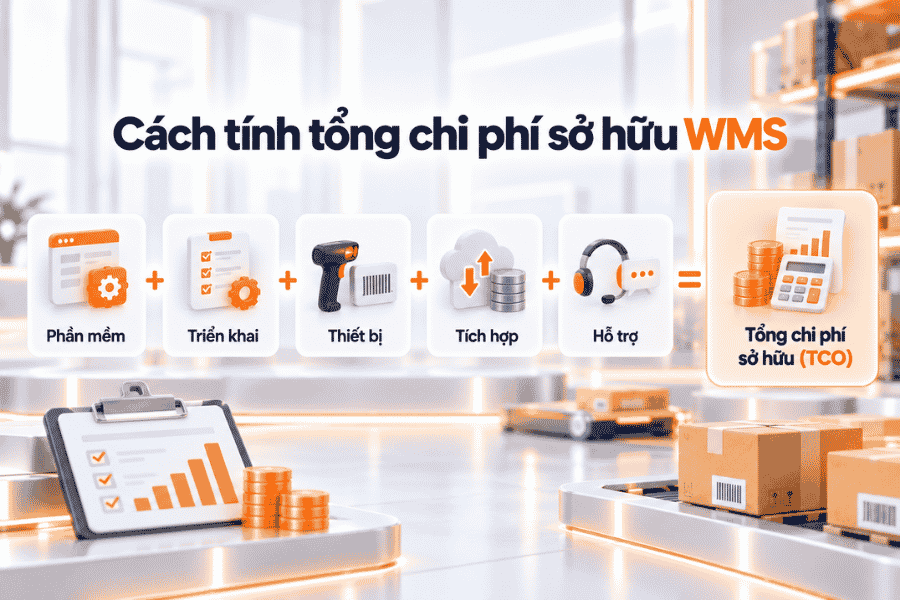 Cách tính tổng chi phí sở hữu WMS
