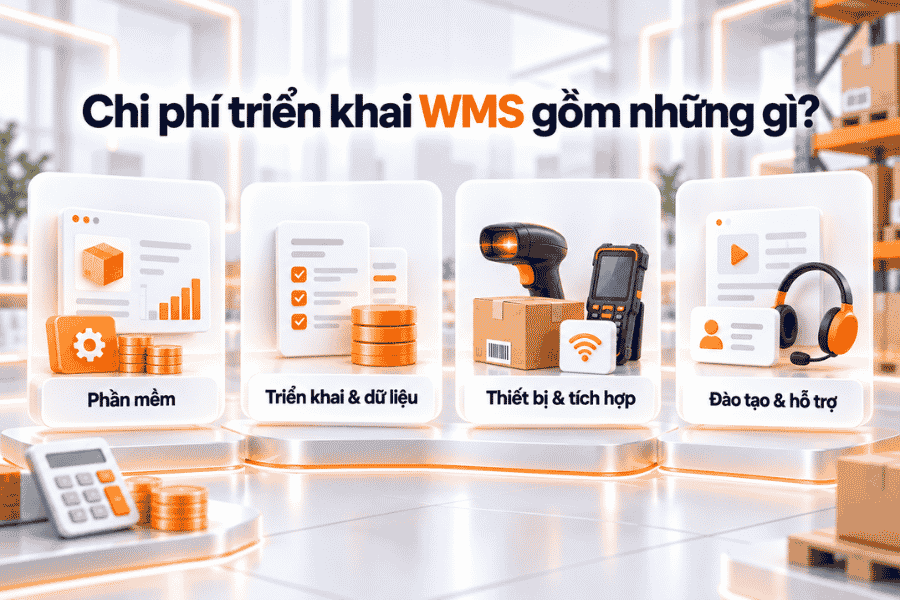 Chi phí triển khai WMS gồm những gì?