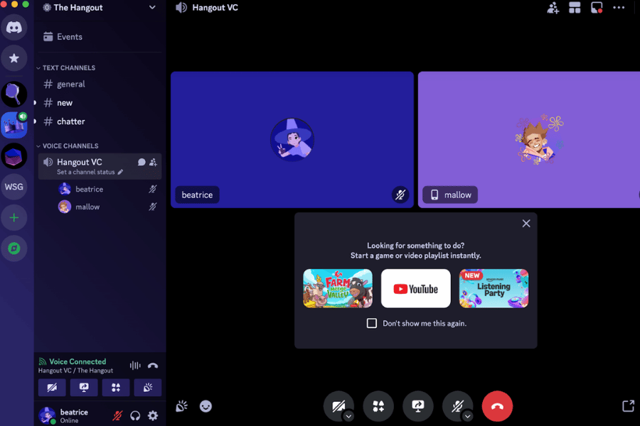 Phần mềm chat nội bộ Discord