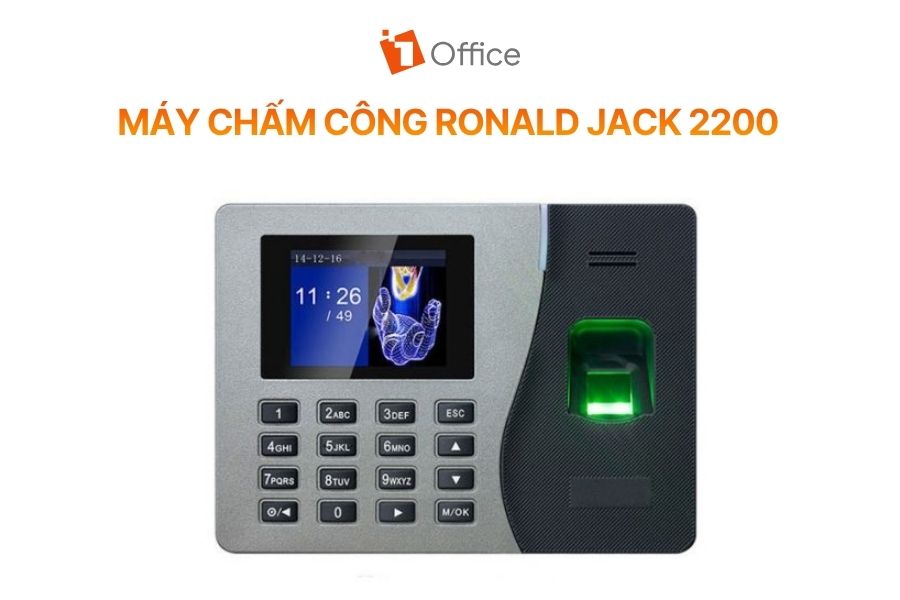 Máy chấm công Ronald Jack 2200 chính hãng cho doanh nghiệp
