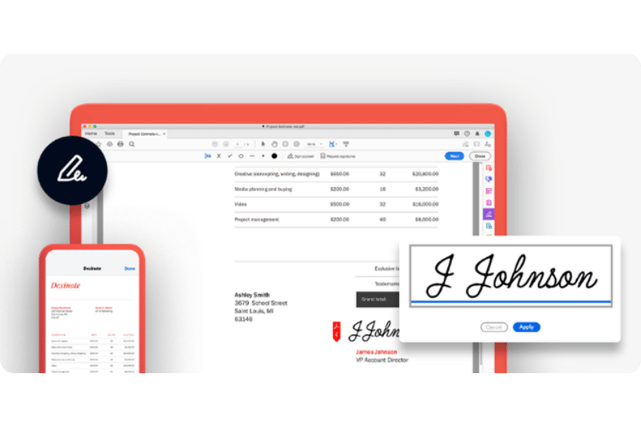 Phần mềm Adobe Document Cloud