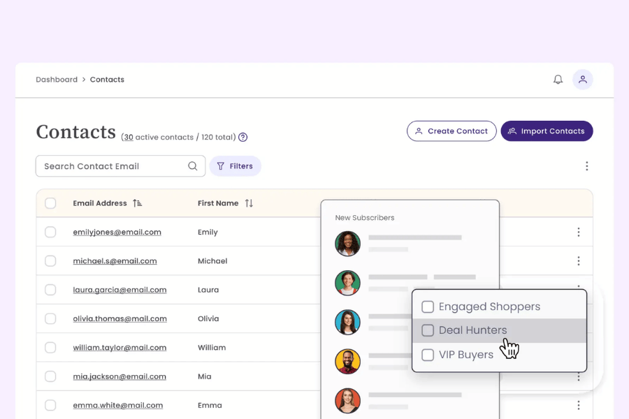 Phần mềm gửi email marketing Benchmark Email