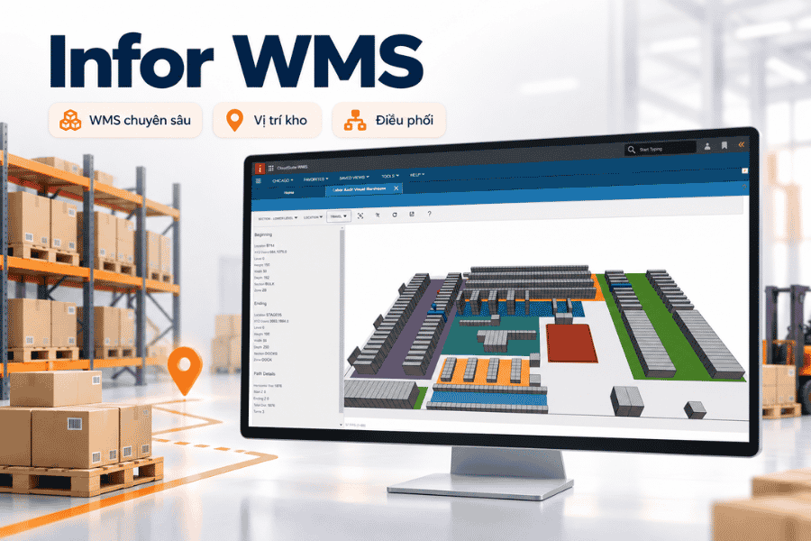 Phần mềm quản lý kho Infor WMS