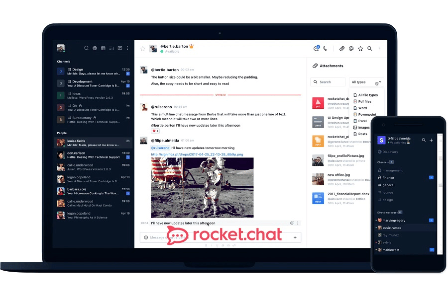 Phần mềm chat nội bộ Rocket.Chat
