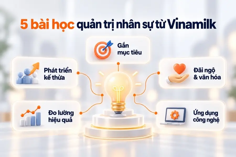 5 bài học quản trị nhân sự từ Vinamilk