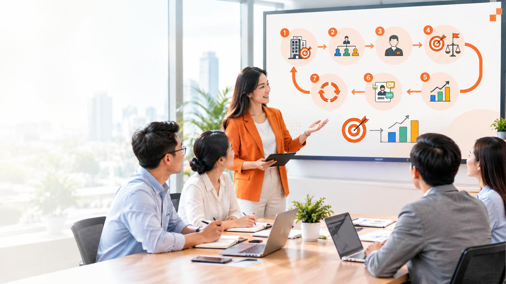 Quy trình thiết lập và đánh giá KPI từ mục tiêu đến kết quả