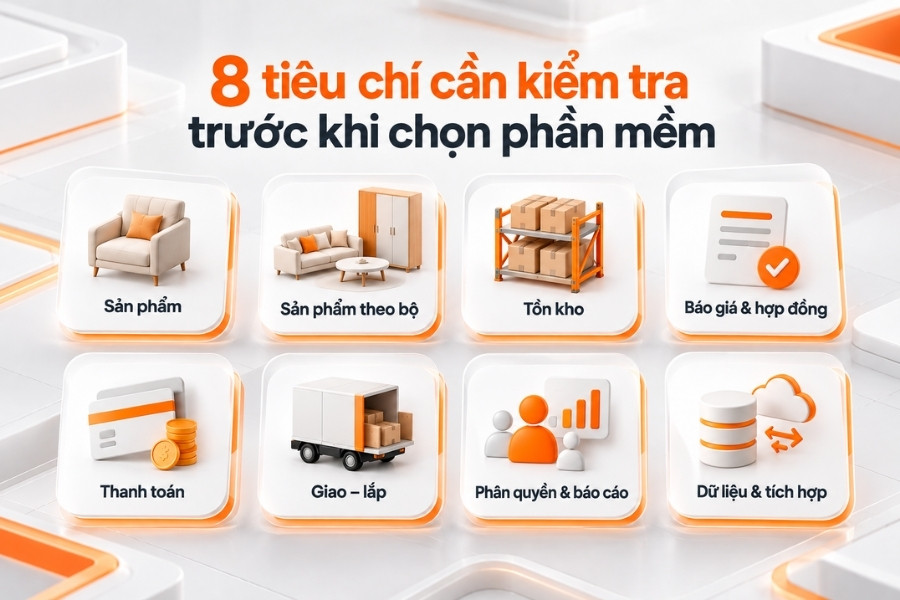 Checklist các tiêu chí quan trọng khi đánh giá phần mềm