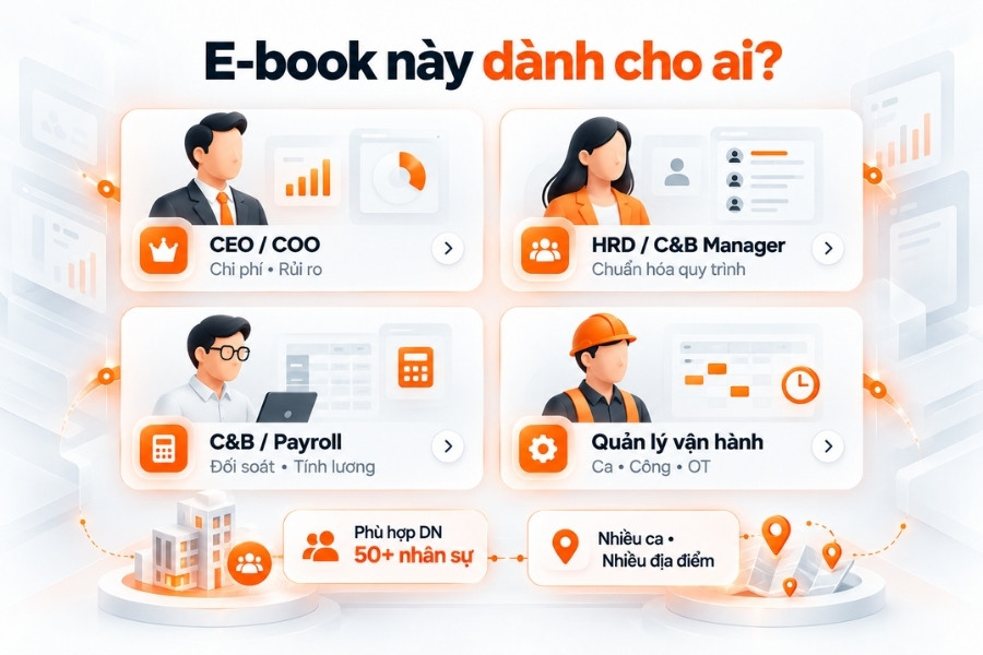 Các nhóm đối tượng phù hợp với E-book Công – Ca – Lương