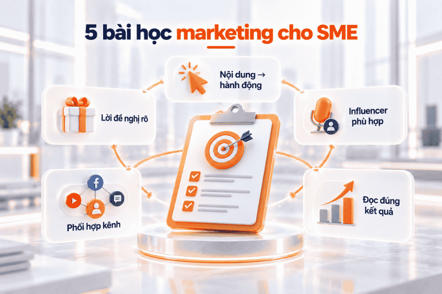 Năm bài học marketing doanh nghiệp nhỏ có thể cân nhắc áp dụng từ case VinFast.