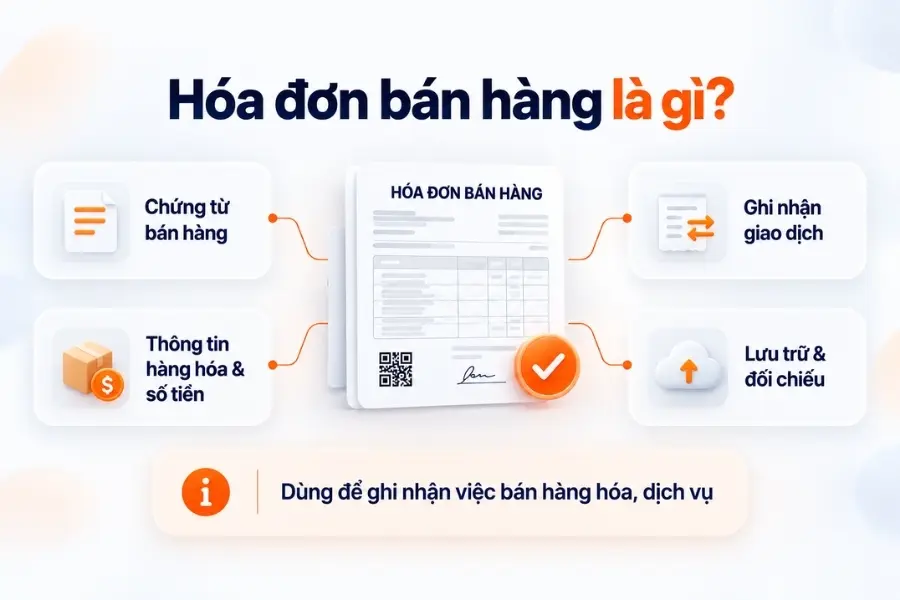 Hóa đơn bán hàng là gì?