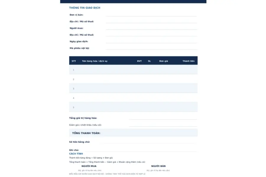 Mẫu hóa đơn bán hàng file PDF